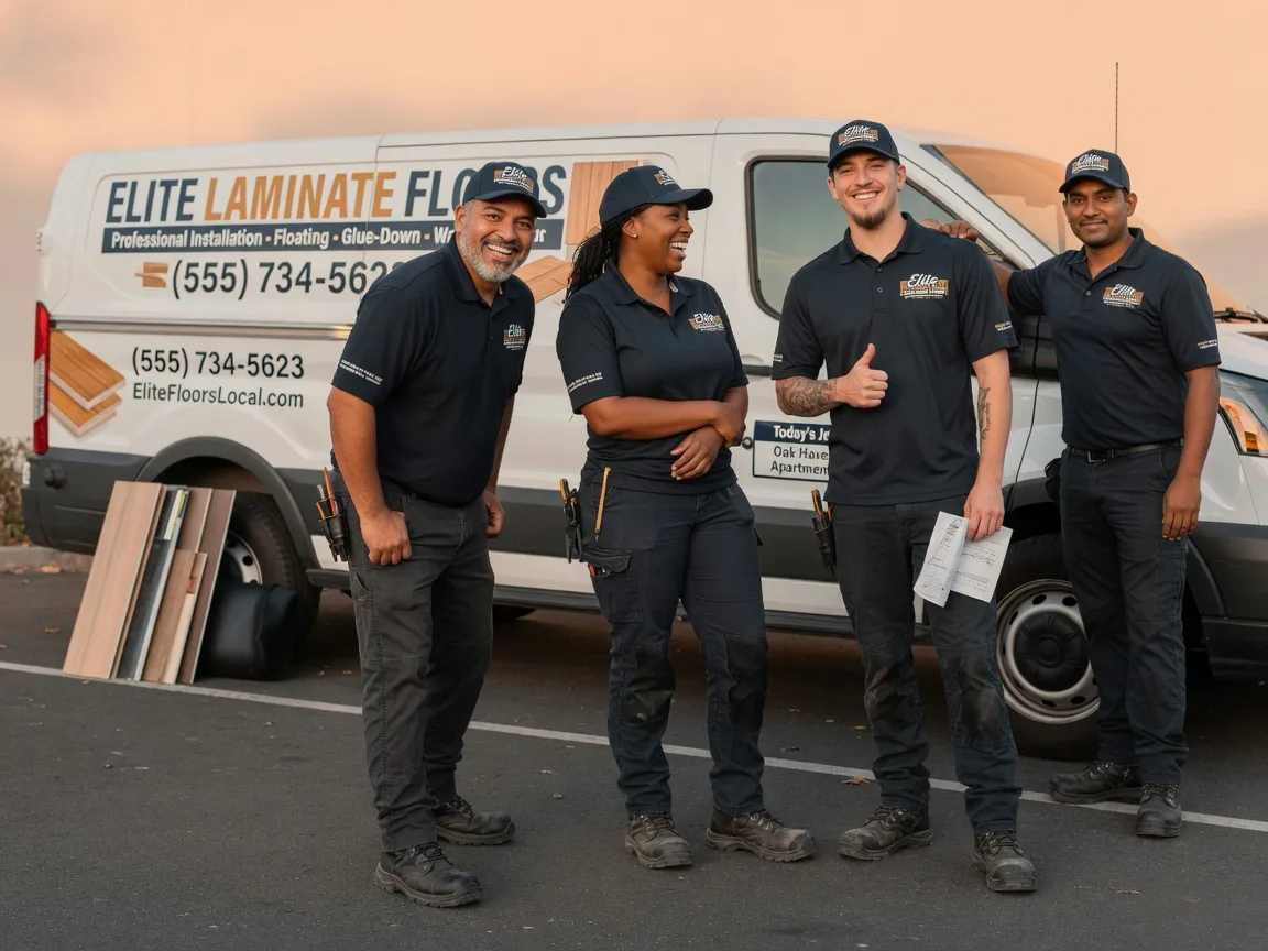 Laminate flooring installation company in Bay City, MI